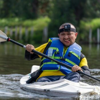 Paddle through calm lakes, winding rivers, and coastal waters while